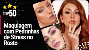 Descubre el glamur del maquillaje con piedras – Atrévete a brillar con estilo.
