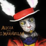 Descubre el encanto del maquillaje conejo de Alicia y transforma tu look.