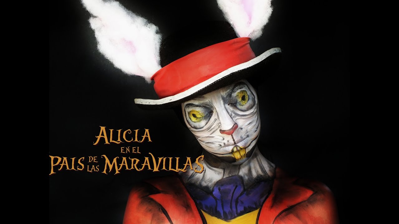 Descubre el encanto del maquillaje conejo de Alicia y transforma tu look.