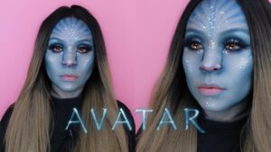 Logra un look de avatar con el mejor maquillaje para mujer