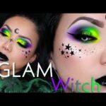 Descubre el maquillaje de bruja colorido para Halloween y eventos especiales