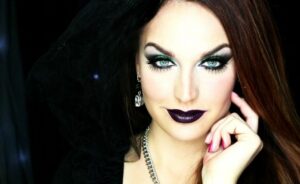 Maquillaje de bruja moderna para niña: deslumbra con tu estilo mágico