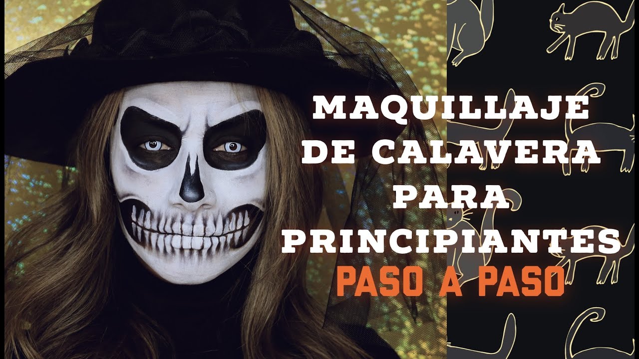 Aprende fácilmente a hacer maquillaje de calavera: tutorial paso a paso