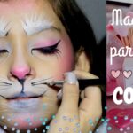 Descubre el encanto del maquillaje de conejo para niñas y crea looks adorables.