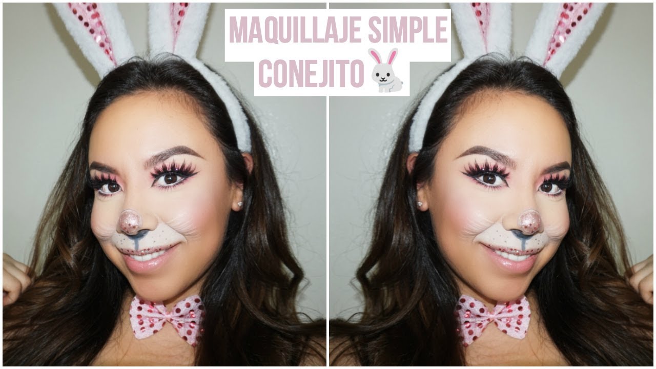 Aprende a maquillarte como un conejo con este tutorial.