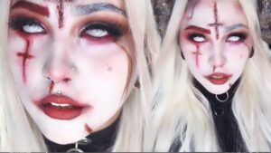 Consigue un maquillaje de demonio fácil y terrorífico para Halloween