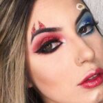 Transforma tu look con el maquillaje de diabla para Halloween.