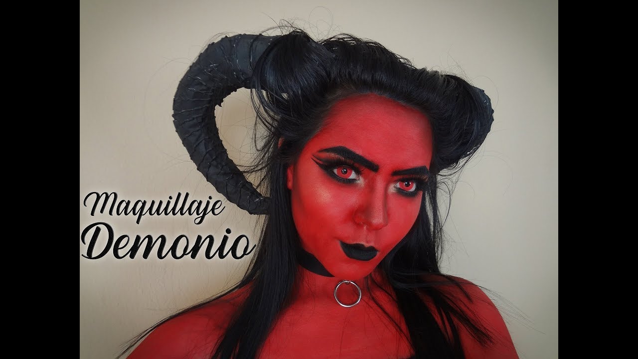 Transforma tu rostro con un maquillaje de diablo impactante
