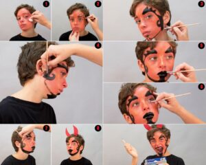 Logra un maquillaje de diablo sencillo y impactante en pocos pasos