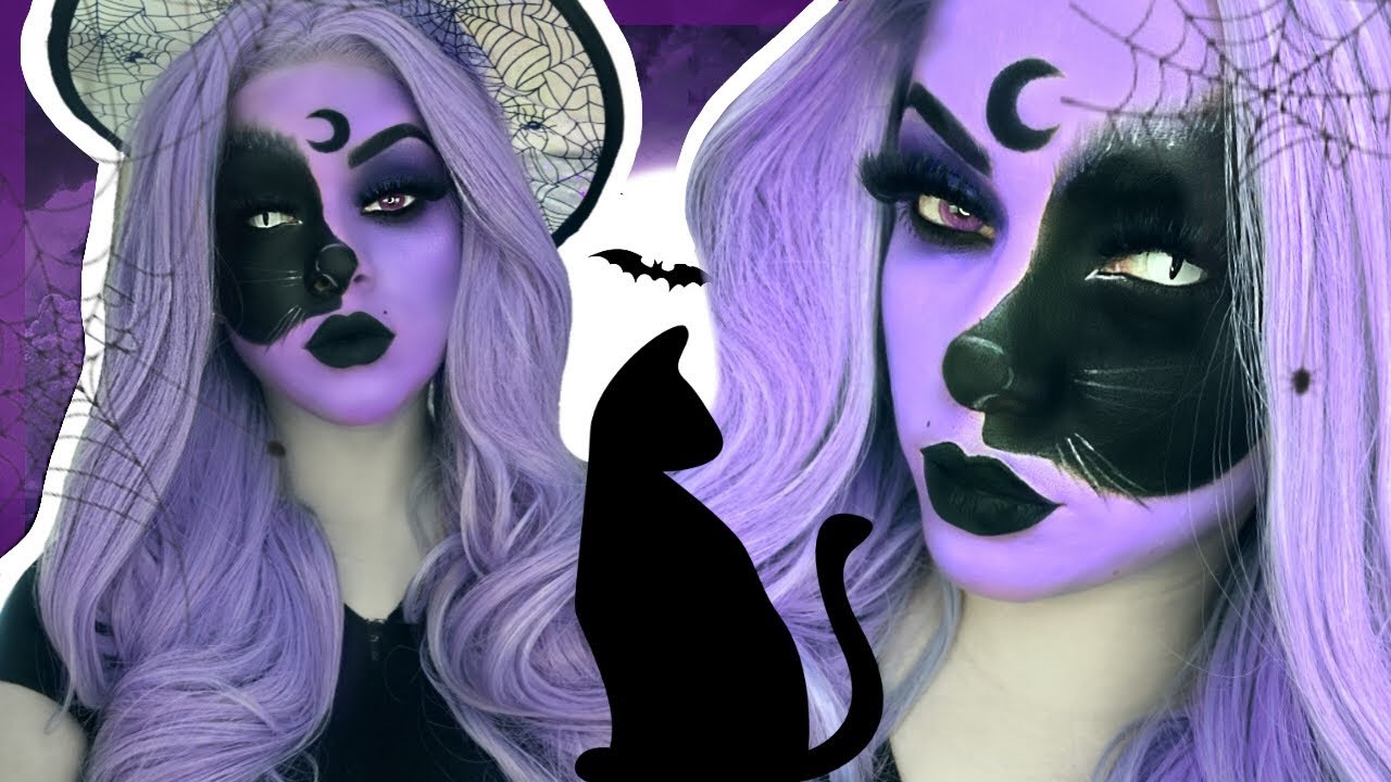 Descubre el fascinante maquillaje de gato negro para Halloween y sorprende a todos