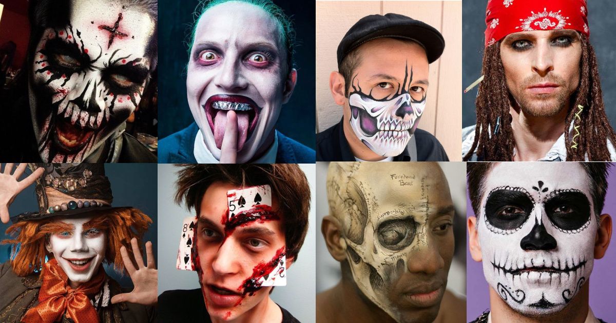 Descubre el mejor maquillaje de Halloween para hombres con barba y sorprende a todos