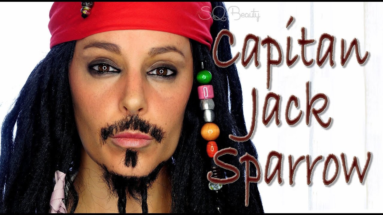 Descubre el maquillaje perfecto para convertirte en Jack Sparrow.