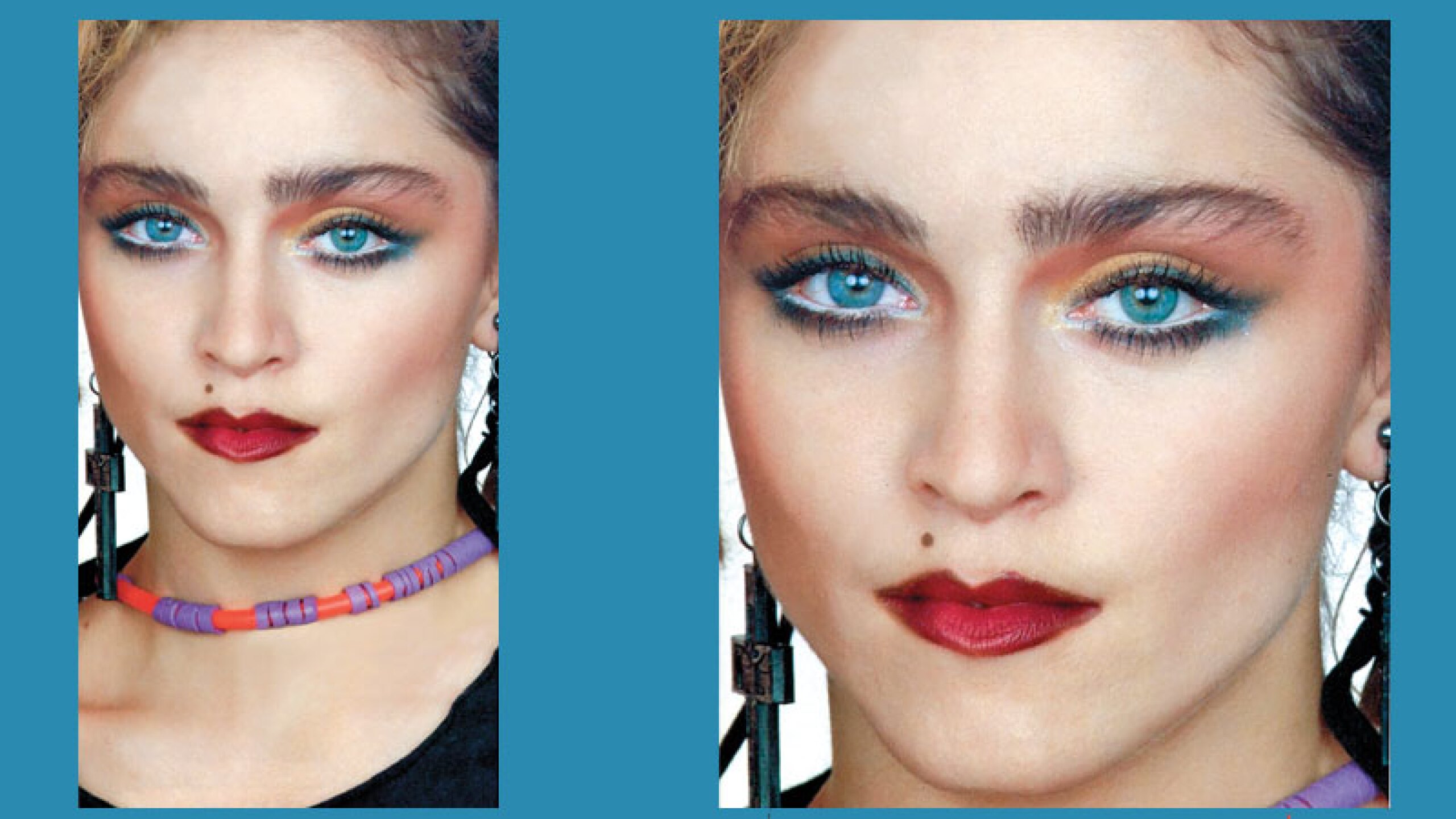 Descubre el maquillaje de los 80s para mujeres y luce nostálgica y a la moda