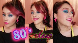 Descubre cómo recrear el maquillaje de los 80 de forma sencilla y divertida