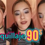 Descubre el maquillaje de los años 90 para mujeres y luce al estilo retro