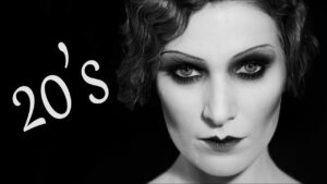 Descubre el glamoroso maquillaje de los años 20 y luce como una verdadera diva de la época.