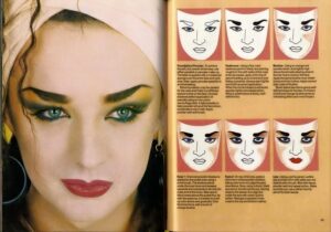 Descubre los increíbles maquillajes de los años 80 en imágenes