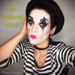 Consigue un look de mimo para Halloween con nuestro maquillaje.