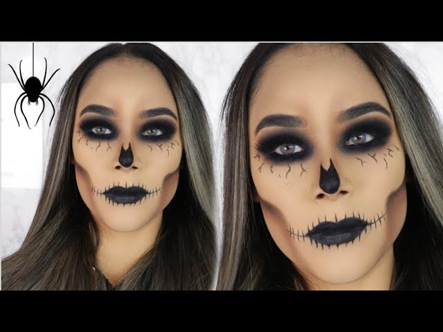 maquillaje para halloween facil y bonito