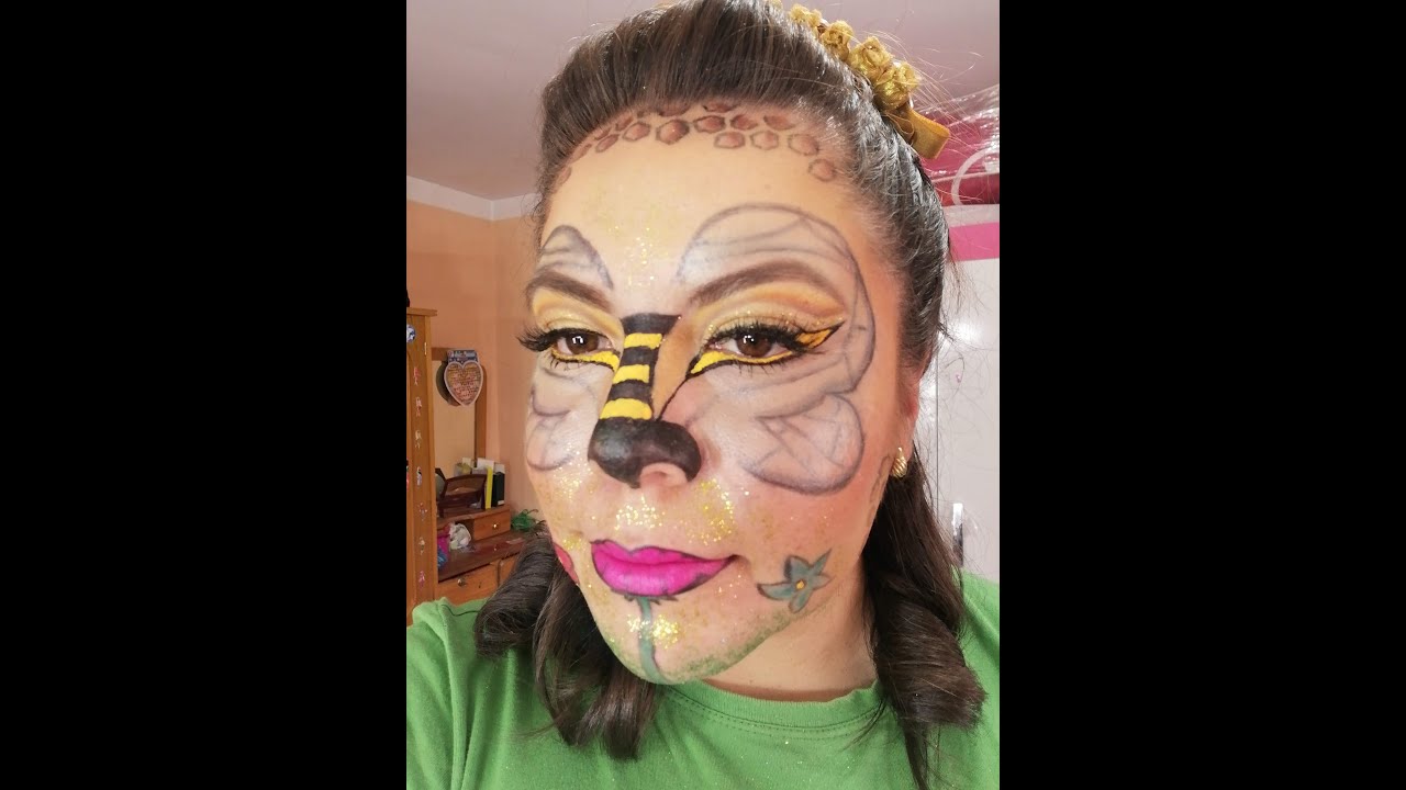 Consigue el mejor maquillaje de niña abeja para un look divertido y adorable