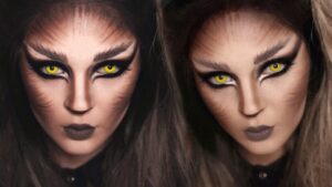 Descubre el encanto del maquillaje de niña lobo: transformación mágica para tus pequeñas