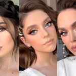 Magnífico maquillaje de novia para brillar en la noche