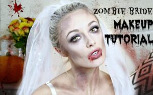 Descubre el impactante maquillaje de novia sangrienta: ¡Sorprende en tu día especial!