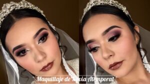 Descubre el maquillaje de novia vanguardista – Un look único para tu día especial.