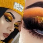 Aprende a hacer maquillaje de ojos amarillo en simples pasos
