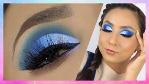 Descubre cómo hacer un maquillaje azul para ojos paso a paso y resalta tu mirada