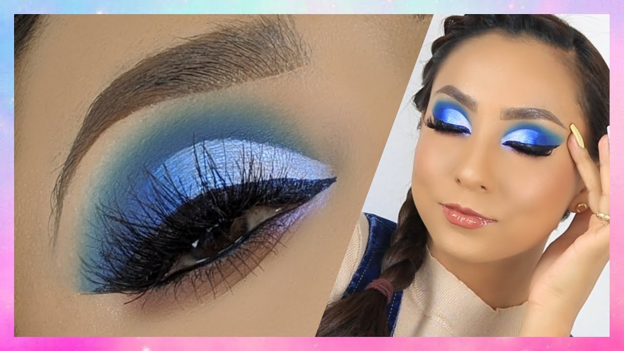 Descubre cómo hacer un maquillaje azul para ojos paso a paso y resalta tu mirada