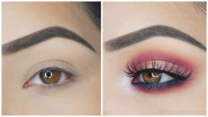 Descubre cómo lograr un impactante maquillaje de ojos fucsia y negro, ¡resalta tu mirada con estilo!
