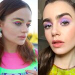 Descubre los secretos del maquillaje de ojos morado y verde para un look impactante