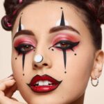 Consigue un maquillaje de payaso bonito para mujer y luce increíble