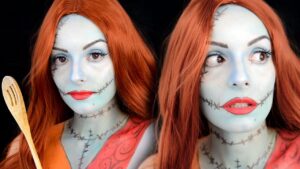Descubre el mejor maquillaje de Sally Pesadilla antes de Navidad. Resalta tu estilo con nuestros productos de calidad. Sé la envidia en Halloween y fiestas temáticas.