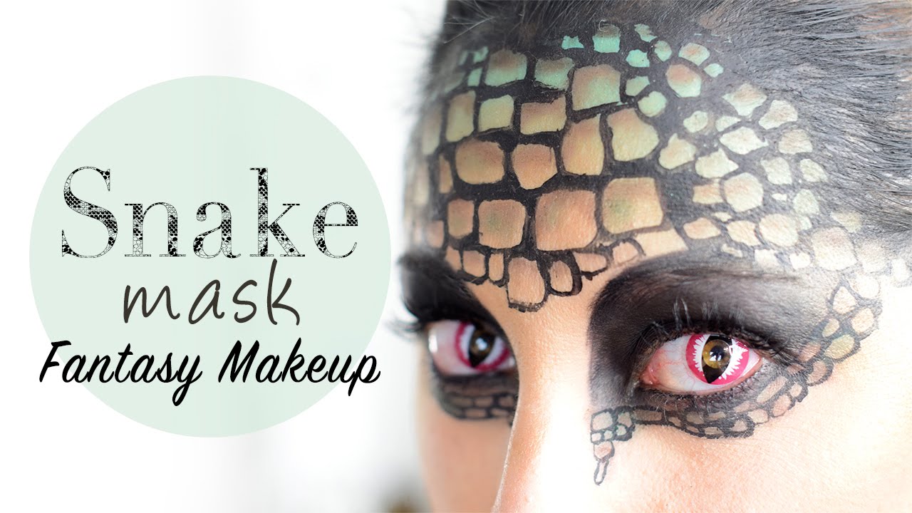 Consigue un look impresionante con el maquillaje de serpiente