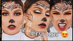 ¡Transforma a tu hijo en un tigre con nuestro maquillaje!