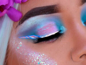 Descubre el encanto del maquillaje de unicornio y luce mágica.
