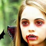 Descubre el paso a paso del maquillaje de vampiresa para niñas