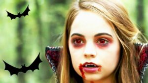 Descubre el encanto del maquillaje de vampiresa para niñas: crea looks terroríficamente divertidos