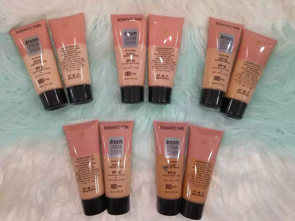 Consigue un look impecable con el maquillaje Maybelline Dream Urban Cover. ¡Descubre su cobertura perfecta y protección solar! Ideal para quienes aman lucir radiantes.