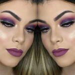 Descubre los encantos del maquillaje en tono morado – Belleza y estilo en un solo lugar.