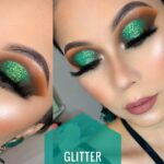 Descubre el mejor maquillaje en tono verde para resaltar tus ojos.