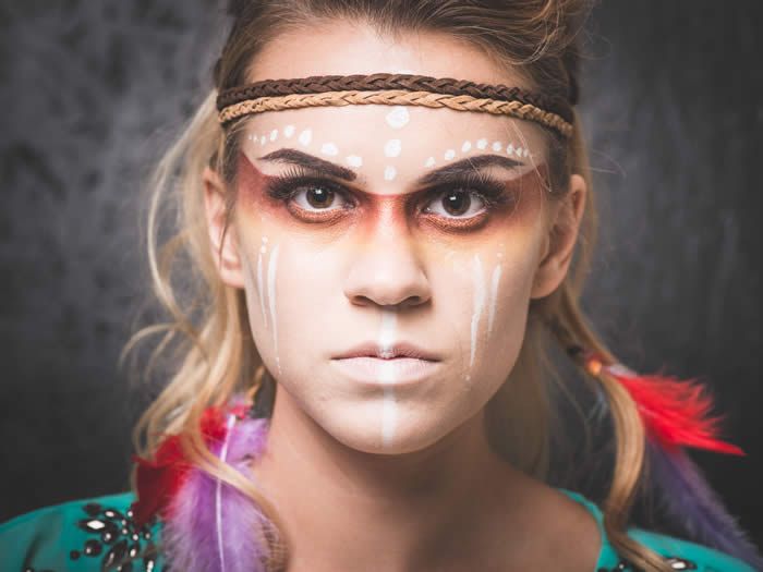 Descubre el mejor maquillaje facial indio para realzar tu Belleza.
