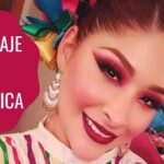 Descubre el arte del maquillaje artístico folklórico: colores vibrantes y tradición.