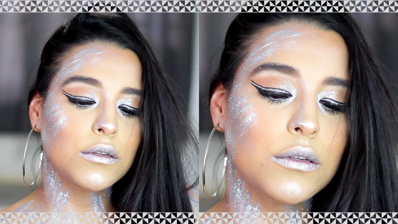 Descubre el impactante maquillaje futurista que te sorprenderá.