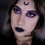 Maquillaje gótico para niñas: crea un look oscuro y divertido