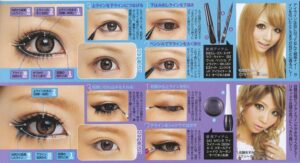 Aprende los secretos del maquillaje gyaru y luce radiante.