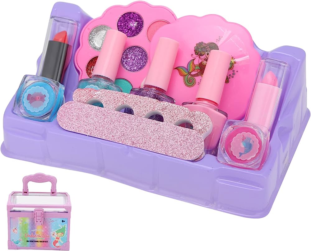 Descubre el divertido mundo del maquillaje juguete y diviértete como nunca.