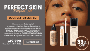 Encuentra tu tono perfecto de maquillaje MAC NC40 y luce radiante.